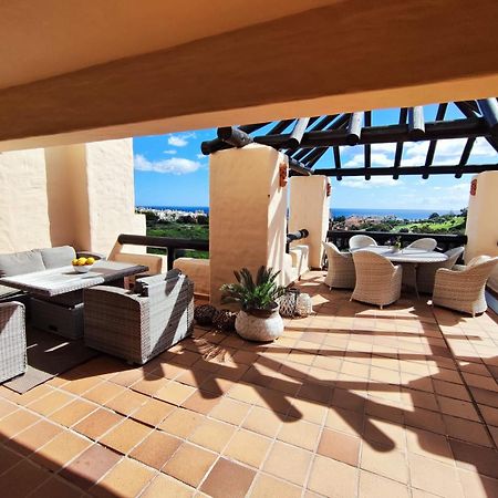 15 First Line Penthouse With Wonderful Seaview Near Duquesa Golf Manilva Andalucia Apartment Luaran gambar